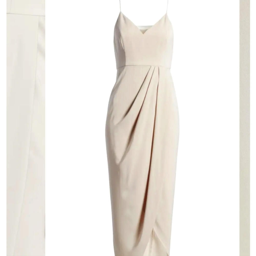 Shona Joy grey bridesmaid dress size 6 (aus)